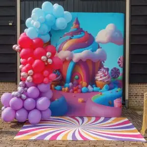 Backdrop A trip to candyland